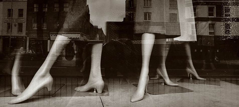 Schwarz-Weiss Foto aus London